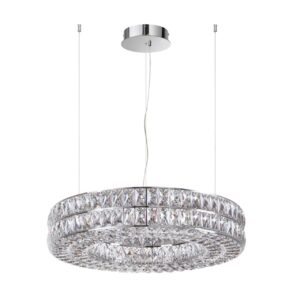 4927/52L L-VISION ODL24 583 хром/металл/хрусталь Люстра LED 52W 4000K 2971Лм PANTA