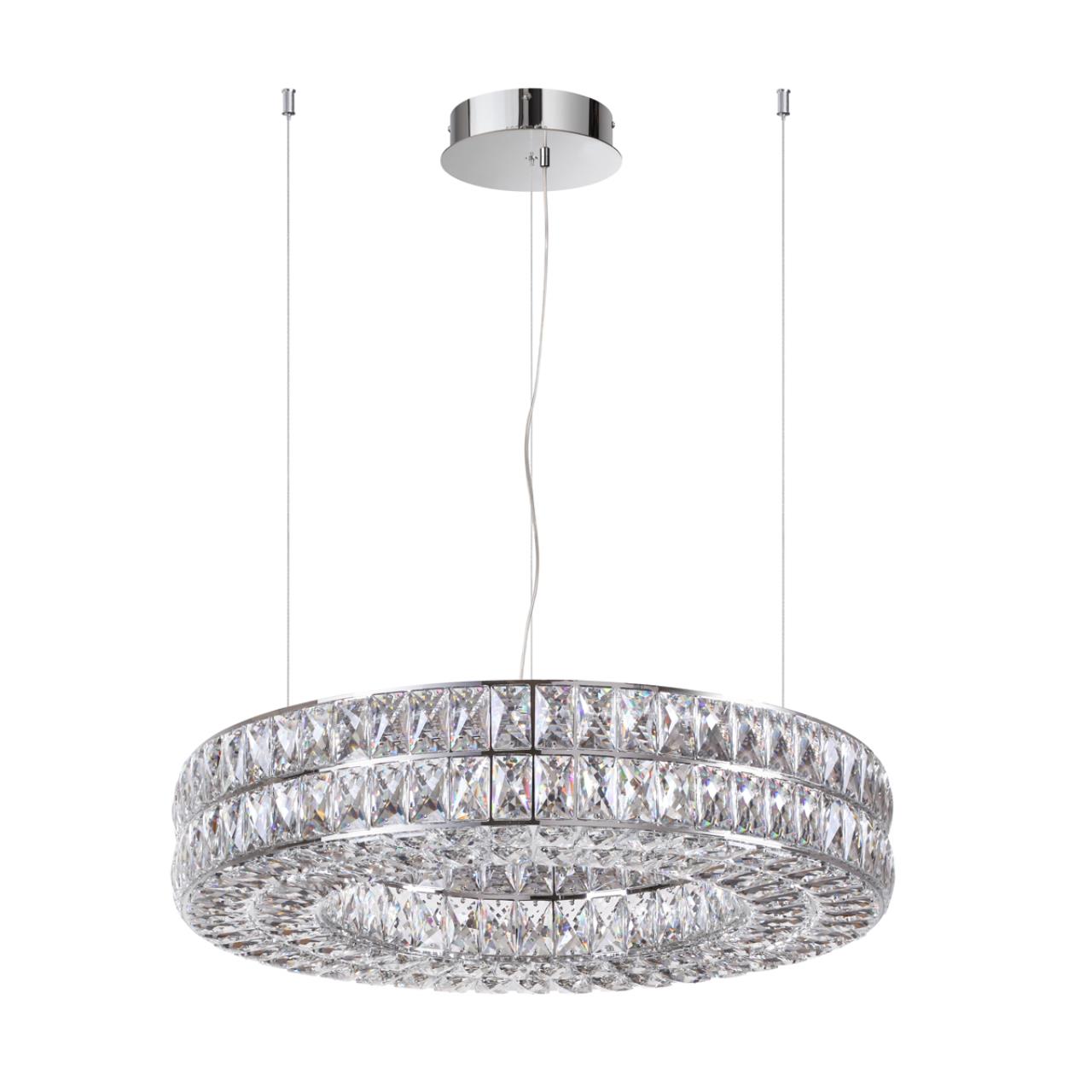 4927/52L L-VISION ODL24 583 хром/металл/хрусталь Люстра LED 52W 4000K 2971Лм PANTA
