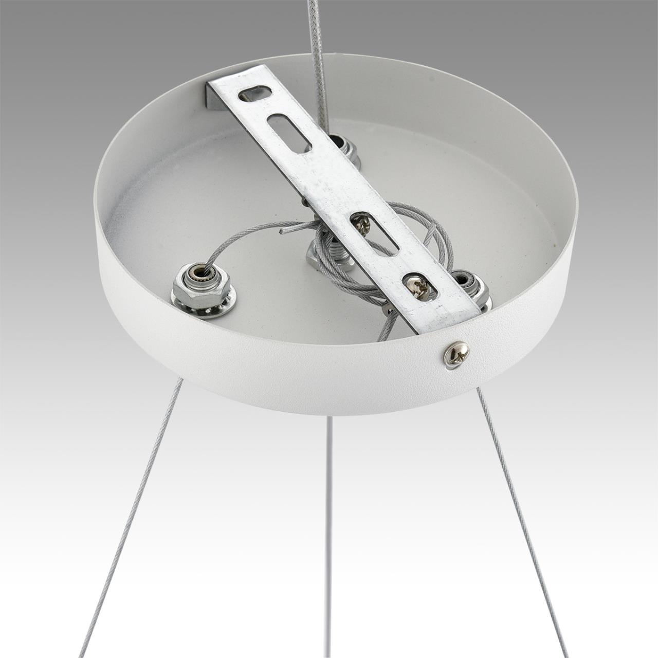 8254/6 COMFI LN26 246 белый, металл Светильник подвесной LED GX53 6*7W 220V LUAZANA — изображение 6