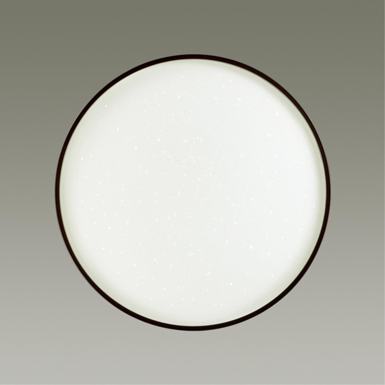 2075/EL PALE SN 000 Светильник пластик/белый/коричневый LED 72Вт 3000-6300K D490 IP43 пульт ДУ GETA COFFEE — изображение 4