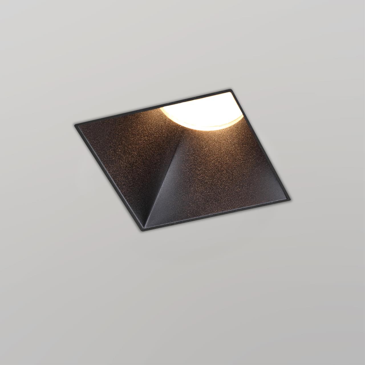 370998 WIR NT25 622 черный Светильник встраиваемый для ГКЛ потолка IP20 GU10 50W 220V NIMBUS — изображение 3