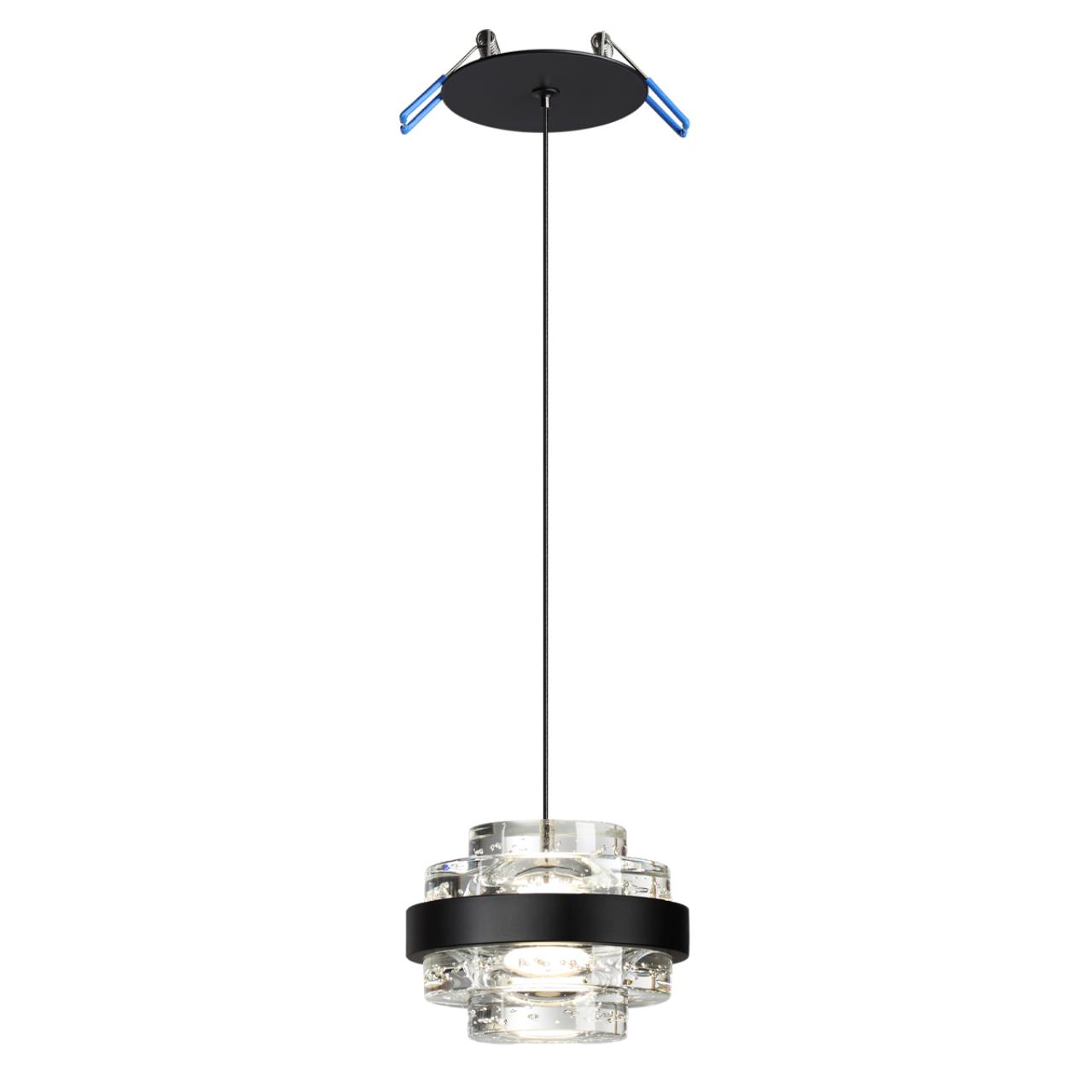 5031/6L L-VISION ODL24 000 чёрный/металл/акрил Подвес LED 6W 4000K 432лм KLOT — изображение 6