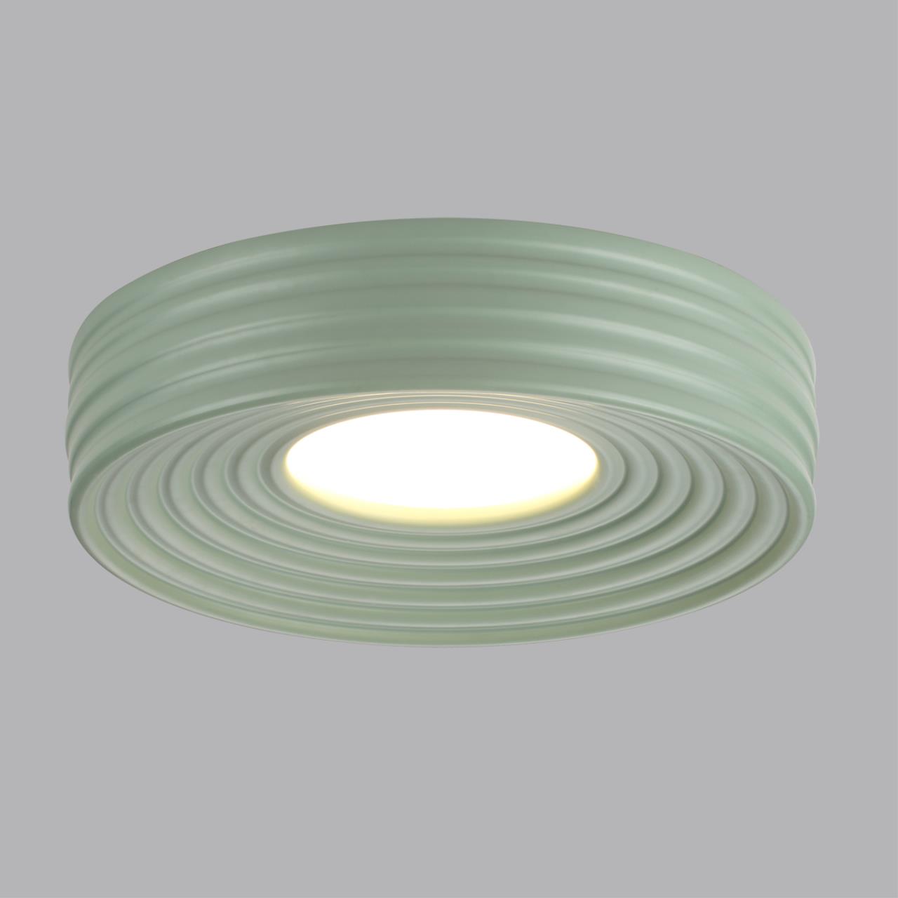 7703/40L AVRA LED SN 583 Светильник металл/пластик/белый/зеленый LED 40Вт 4000K D470 IP20 MACARON — изображение 3