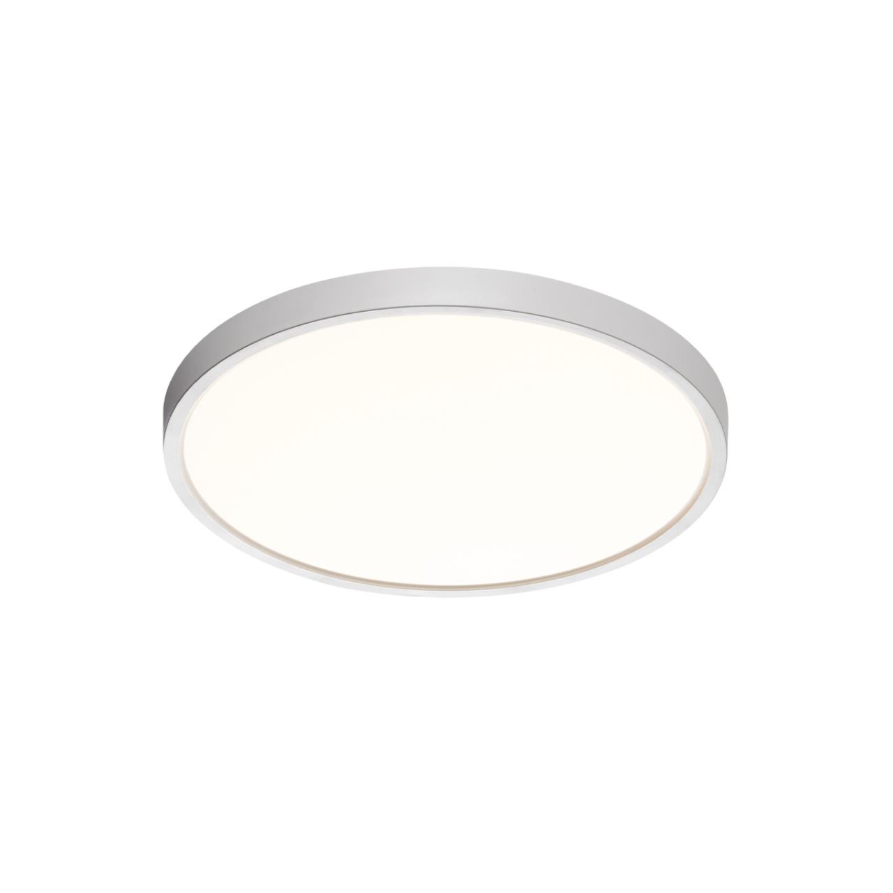 7659/24L MITRA LED SN 551 Светильник пластик/белый LED 24Вт 3000/4000K D300 IP40 ALFA WHITE — изображение 6