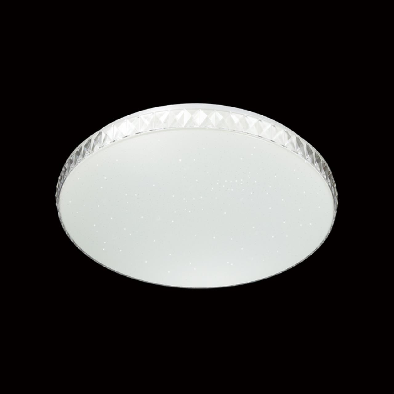 2077/DL PALE SN 194 Светильник пластик/белый/прозрачный LED 48Вт 3000-6300K D390 IP43 пульт ДУ DINA — изображение 3