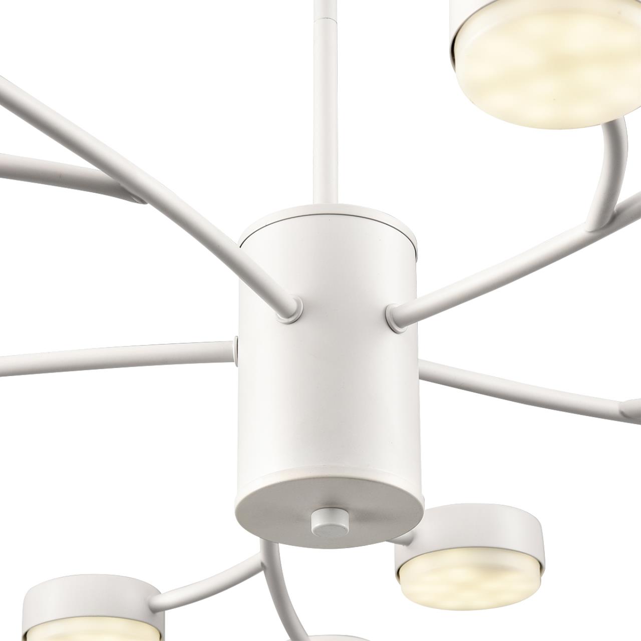 8265/15 COMFI LN26 233 металл/металл белый/белый Люстра GX53 LED 15*7W 220V TORINA — изображение 3