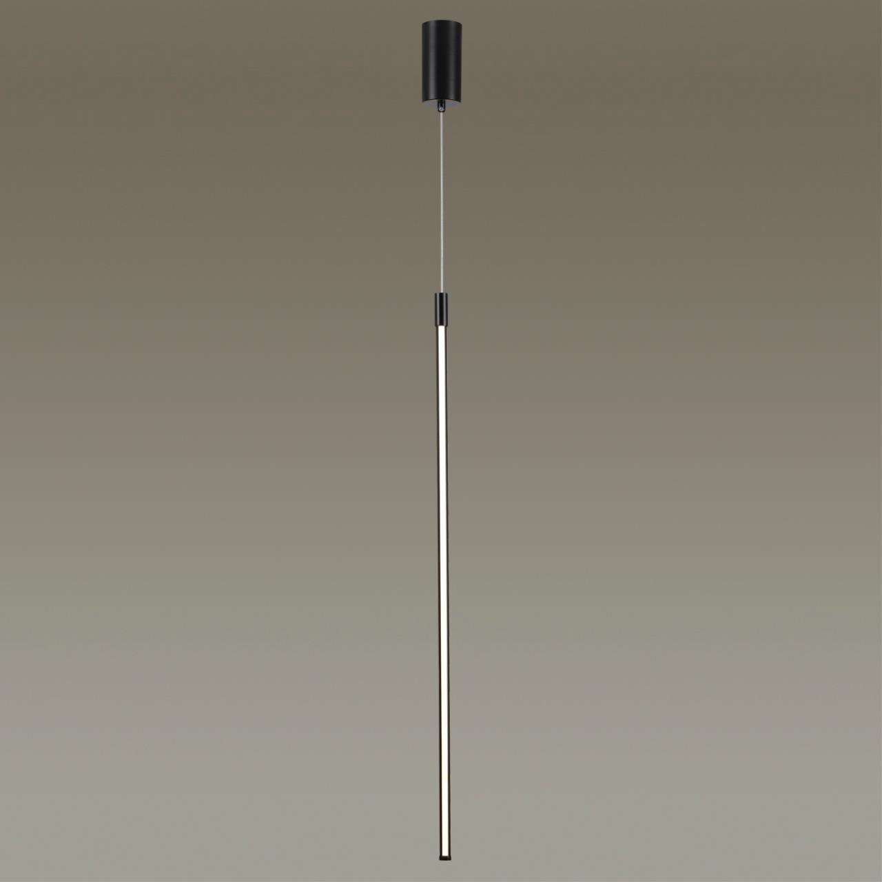 4335/9LA HIGHTECH ODL22 275 чёрный Подвесной светильник, вертикальн.крепление IP20 LED 9W 675Лм 3000K FILLINI — изображение 5