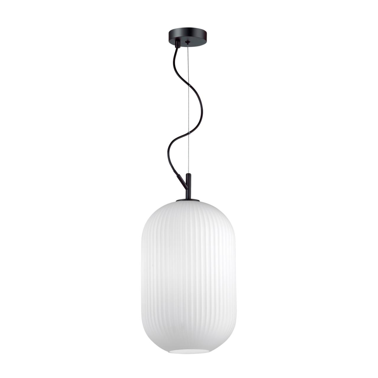 4752/1 PENDANT ODL21 411 белый/черный Подвес E27 60W ROOFI — изображение 4