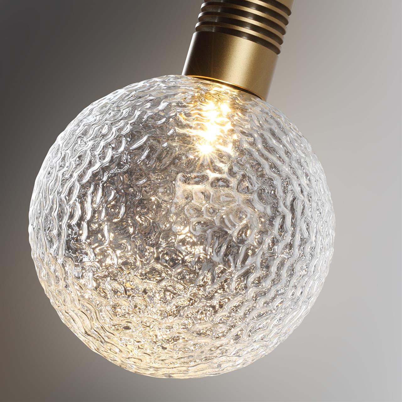 7121/2GLB NATURE ODL26 653 Уличный светильник 1055мм металл/стекло IP65 LED 2W 99Лм 24V DANDE (нужен драйвер 357781/357782) — изображение 4