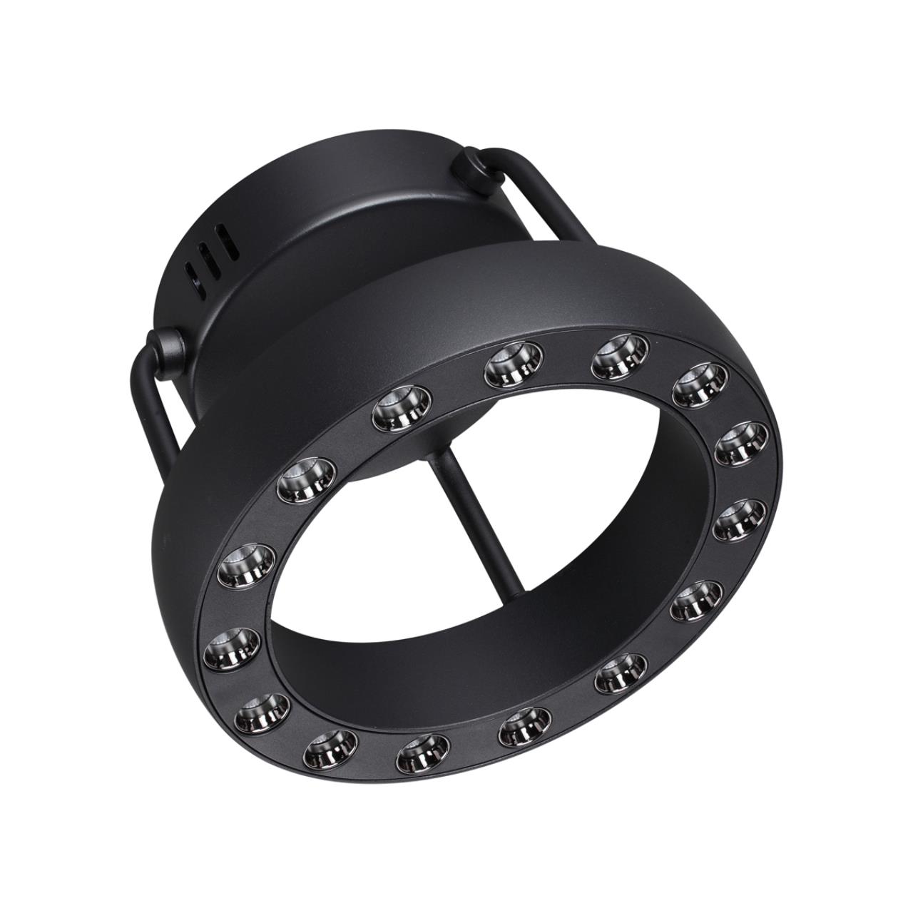 359398 OVER NT24 278 черный Светильник накладной светодиодный IP20 LED 12W вниз/5W вверх 220V 1360Лм 3000K TURN — изображение 6