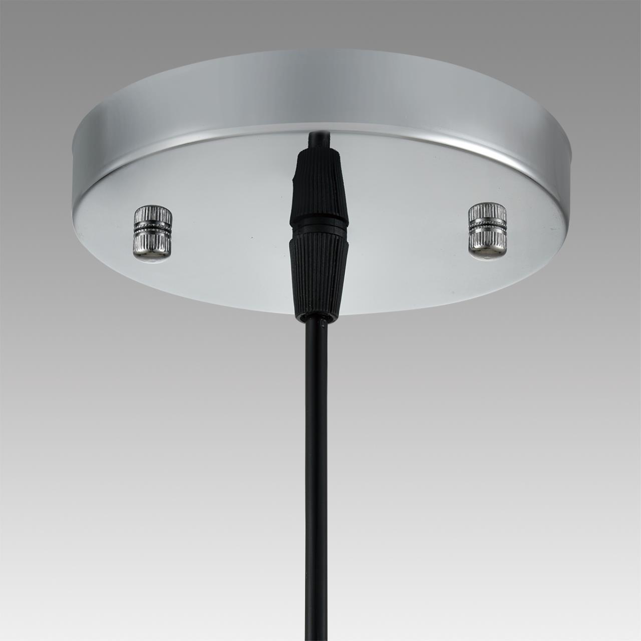 8049/1A SUSPENTIONI LN26 392 хром/прозрачный металл/стекло Подвесной светильник E27 1*60W 220V MANOLA — изображение 9