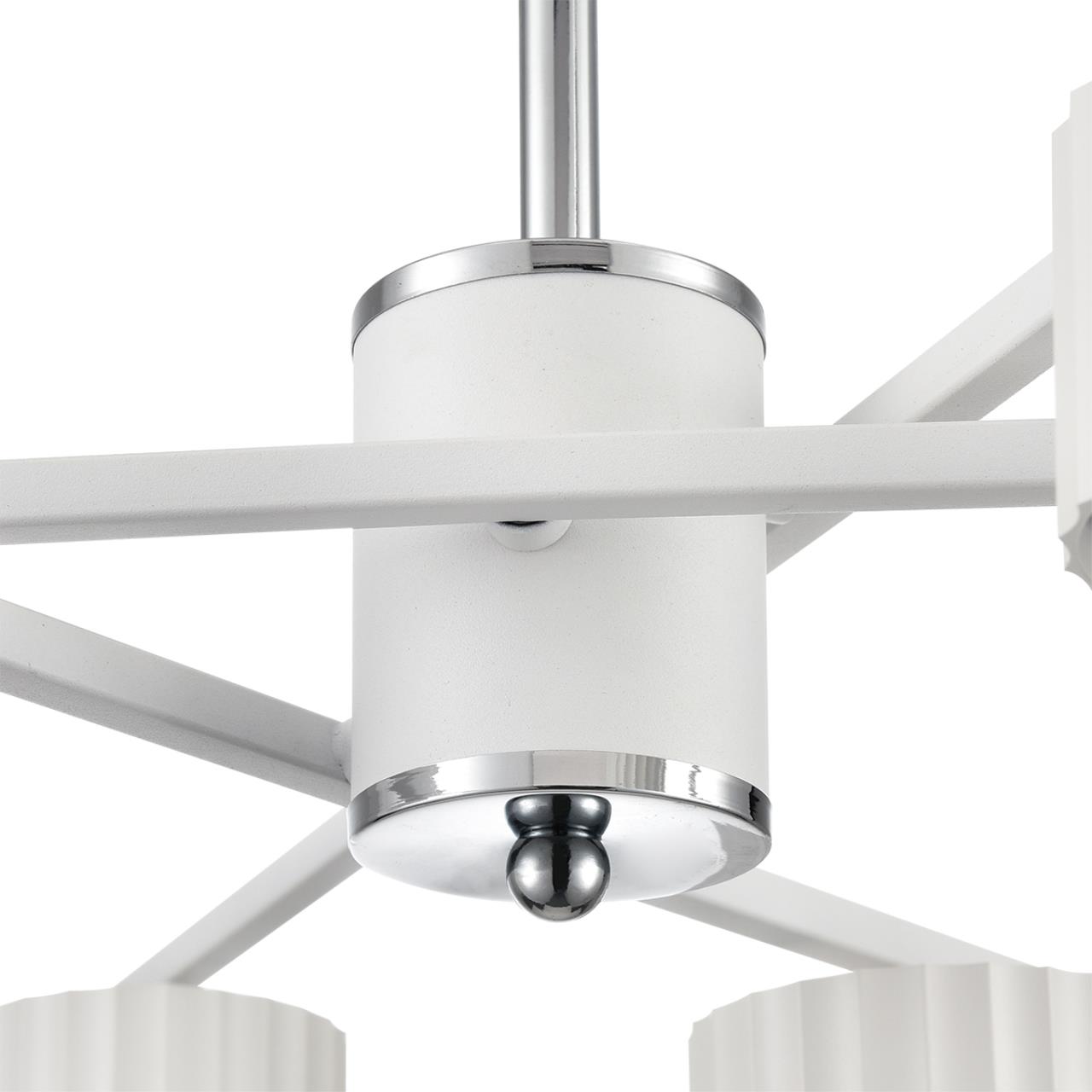 8241/6C COMFI LN26 244 белый/хром, металл Люстра потолочная LED GX53 6*7W 220V KARINA — изображение 2