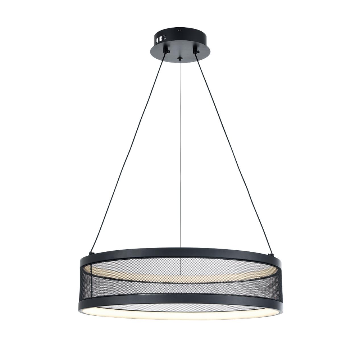 8103/38L LEDIO LN26 260 черный, металл Люстра подвесная LED 38W 3000/4000/6000К 220V FELISITI — изображение 5