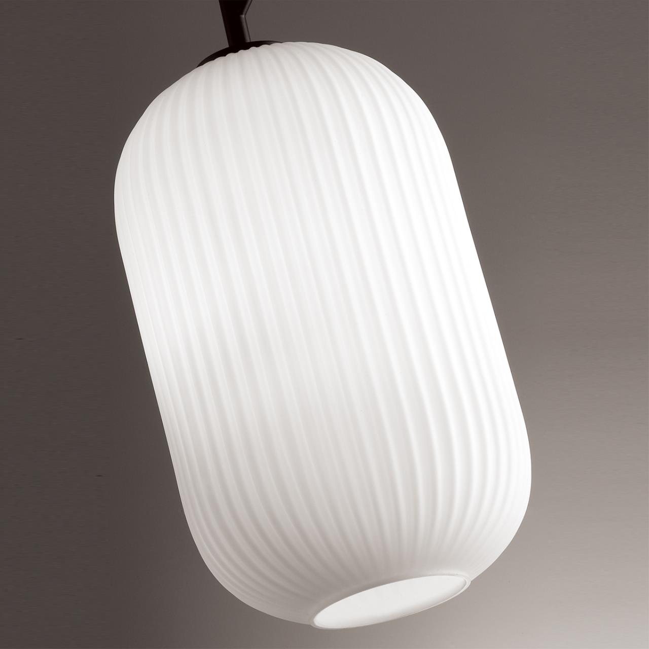 4752/1 PENDANT ODL21 411 белый/черный Подвес E27 60W ROOFI — изображение 6