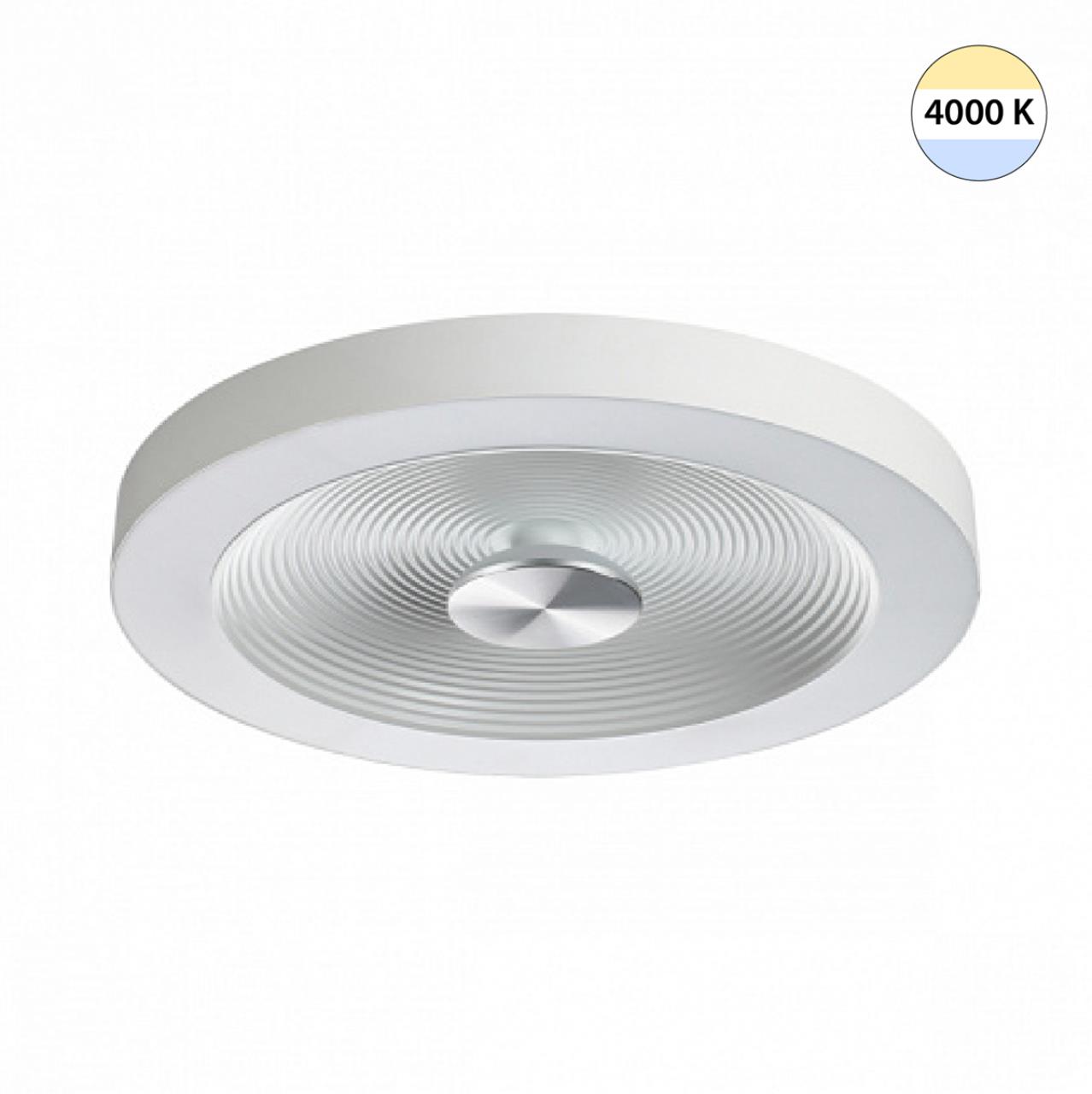 7752/25L MITRA LED SN 535 Светильник пластик/белый LED 25Вт 4000K D400 IP54 QUANTUM