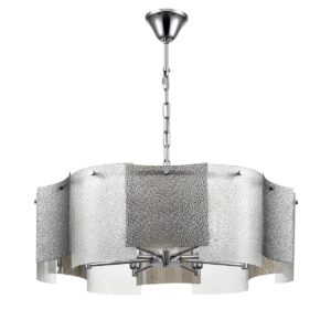 6594/8 MODERNI LN26 204 хром/тонированное стекло, металл/стекло Люстра подвесная E14 8*40W 220V DANDY