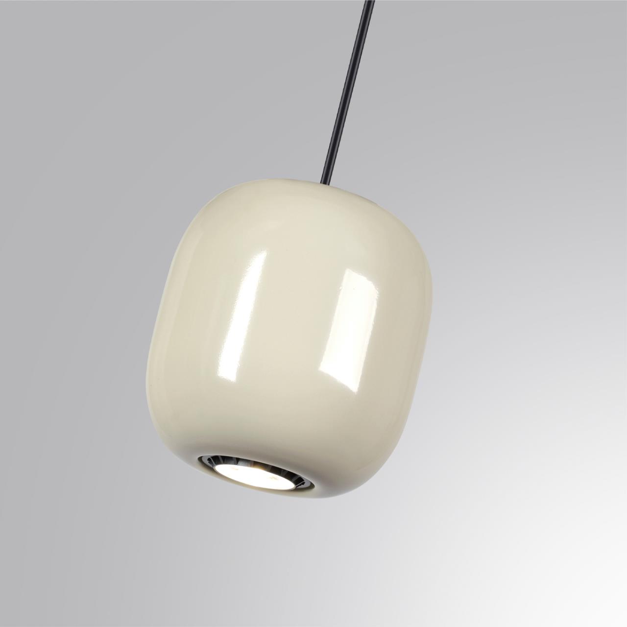5053/1A PENDANT ODL24 375 черный/цвет слонов.кости//металл Подвес GU10 LED 4W OVALI — изображение 5