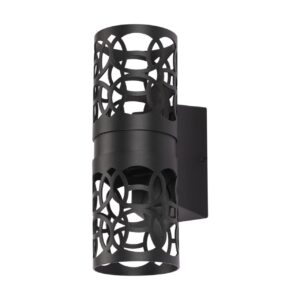 359537 STREET NT25 640 черный Светильник ландшафтный настенный IP65 LED 2*5W 3000К 100-240V NETZ