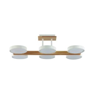 8030/108CL LEDIO LN26 345 белый, дерево/металл/акрил Потолочный светильник LED 108W 3000/4000/6000К 220V PLATO