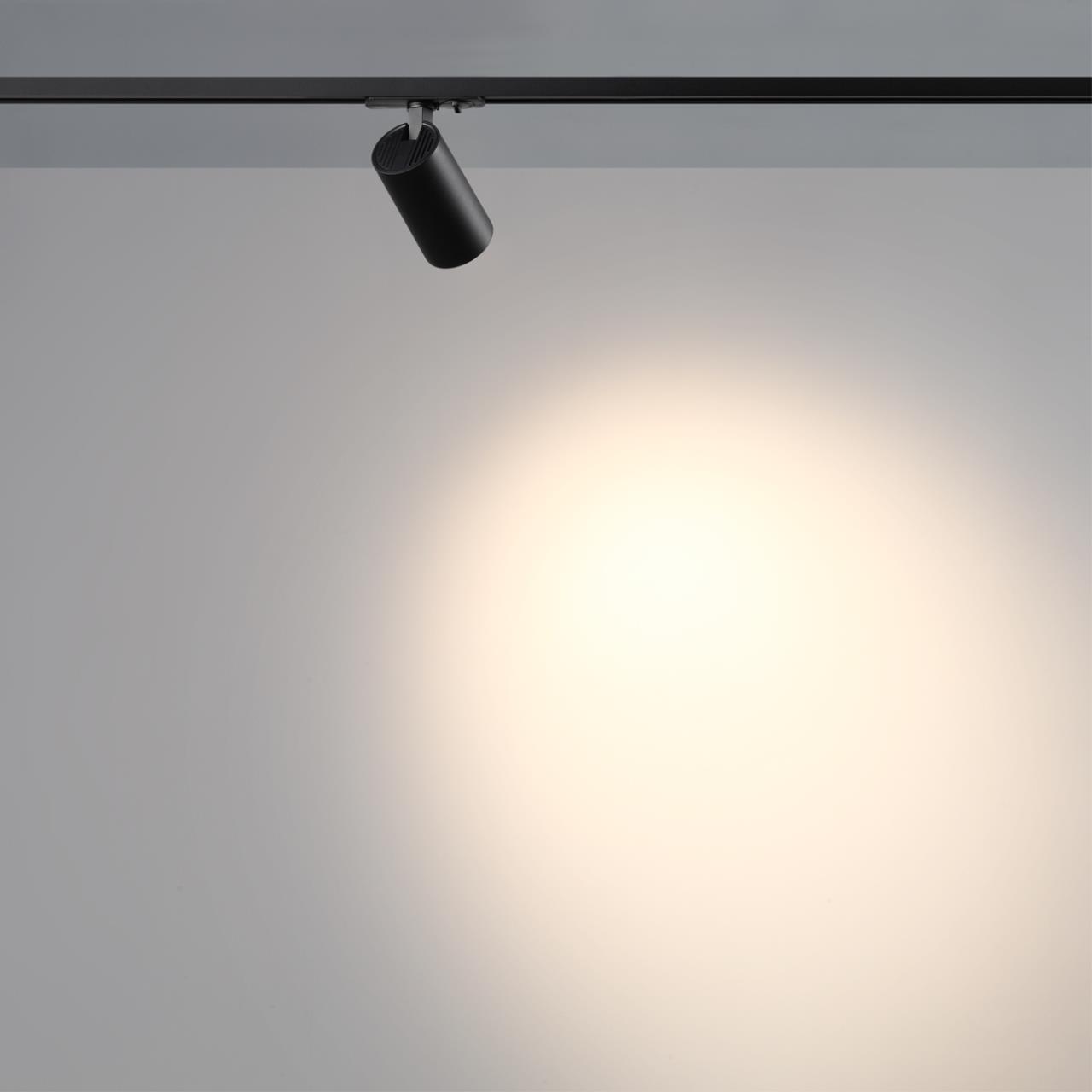 359909 PORT NT26 000 черный Светильник трековый однофазный двухжильный IP20 LED 15W 220-240V 3000К SELENE — изображение 4