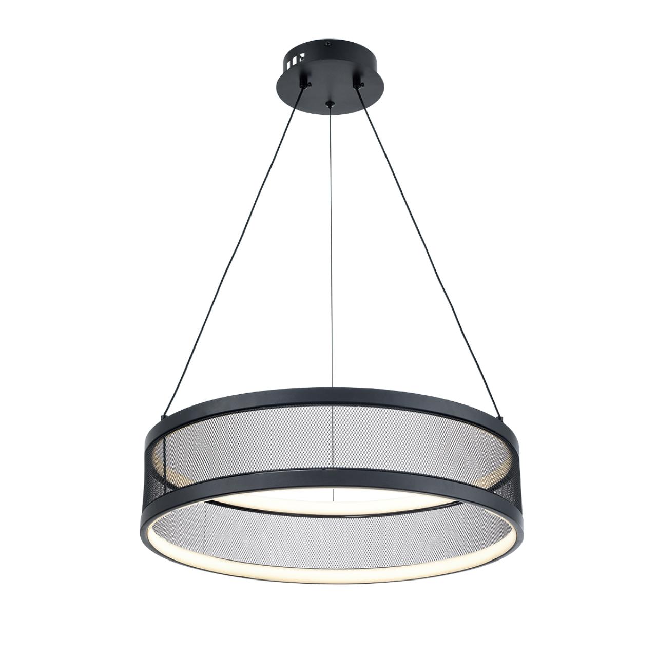 8103/38L LEDIO LN26 260 черный, металл Люстра подвесная LED 38W 3000/4000/6000К 220V FELISITI — изображение 6