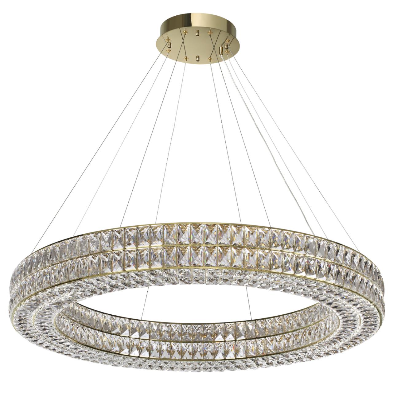 4926/98L L-VISION ODL24 581 золото/металл/хрусталь Люстра LED 98W 4000K 5850Лм PANTA