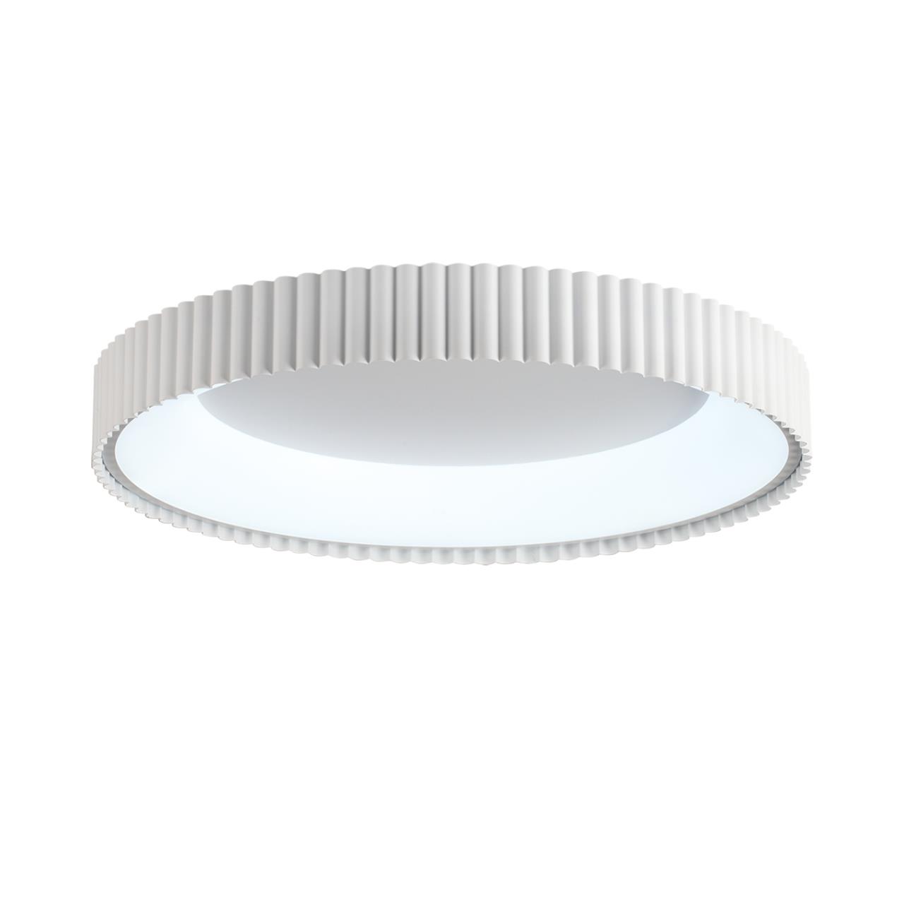 7763/56L AVRA LED SN 576 Светильник металл/белый LED 56Вт 3000/4000/6000K D500 IP43 ССТ SHARMEL — изображение 6