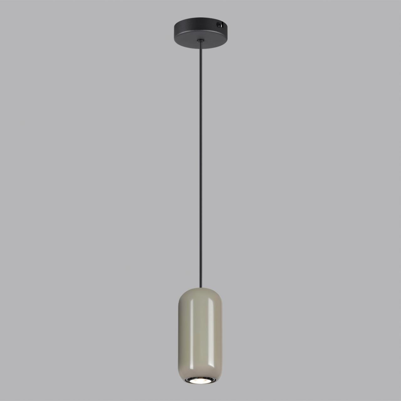 5053/1D PENDANT ODL24 375 черный/серый/металл Подвес GU10 LED 4W OVALI — изображение 4