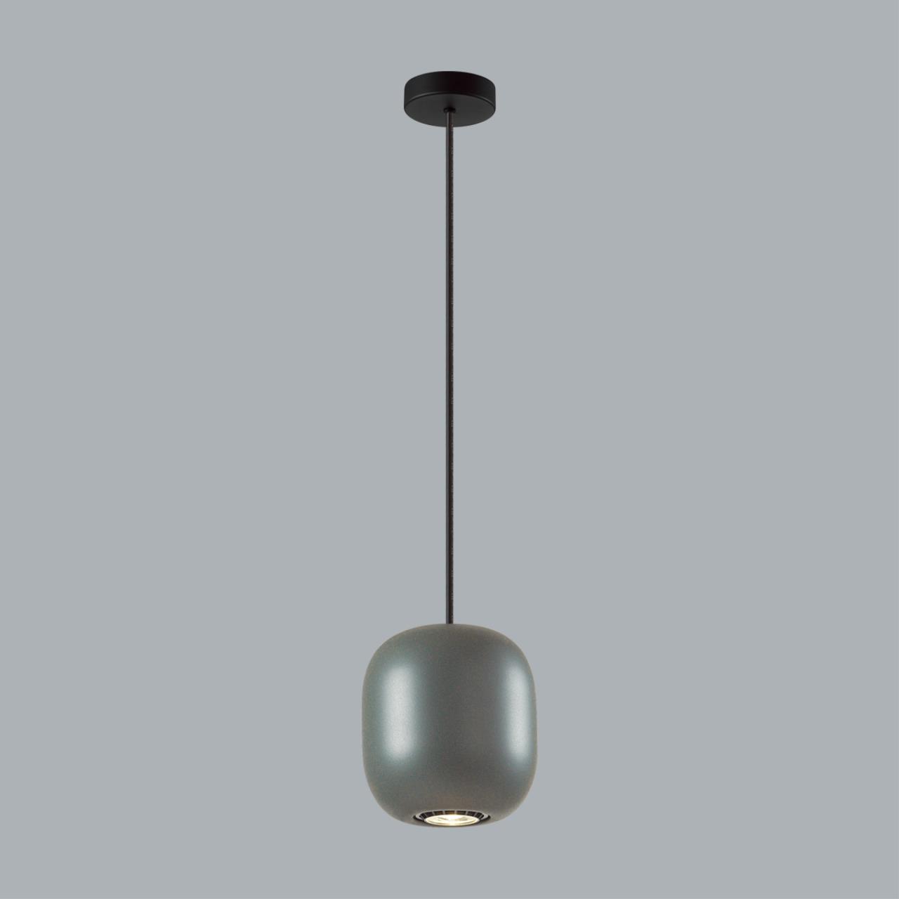 5060/1EA PENDANT ODL24 377 темн.зеленый/черный/металл Подвес GU10 LED 4W COCOON — изображение 4