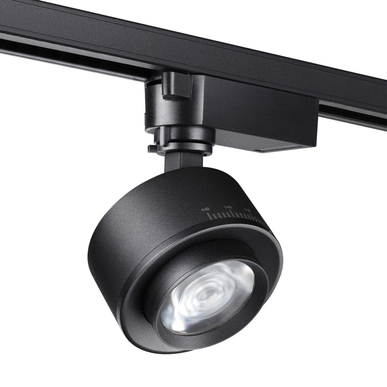 358942 PORT NT22 218 черный Светильник трековый однофазный трехжильный IP20 LED 4000К 15W 220V EDDY — изображение 5