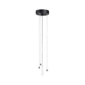 7753/L SN 535 Подвесное крепление для светильника QUANTUM LED металл/черный 1,5м QUANTUM