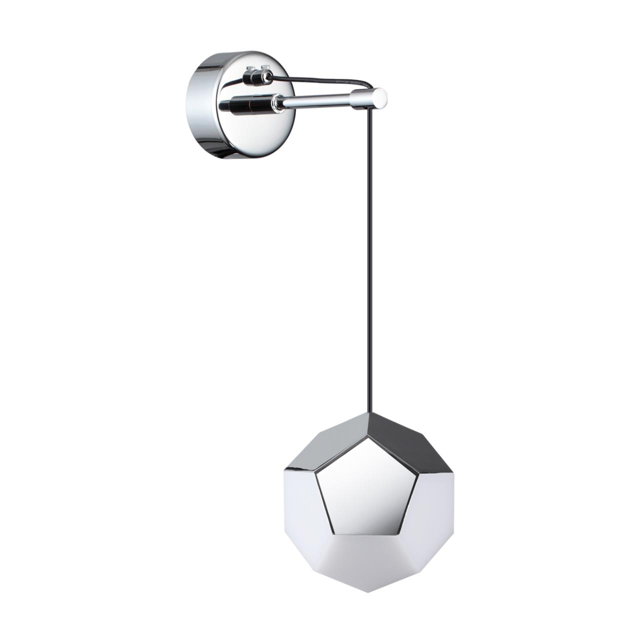 4304/7WL HIGHTECH ODL22 000 хром Настенный светильник IP20 LED 7W 420Лм IP20 4000K BINGO