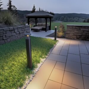 7119/12GL NATURE ODL25 659 Ландшафтный светильник черный/металл IP65 LED 12W 670Лм 3000K 120° 220-240V COIL