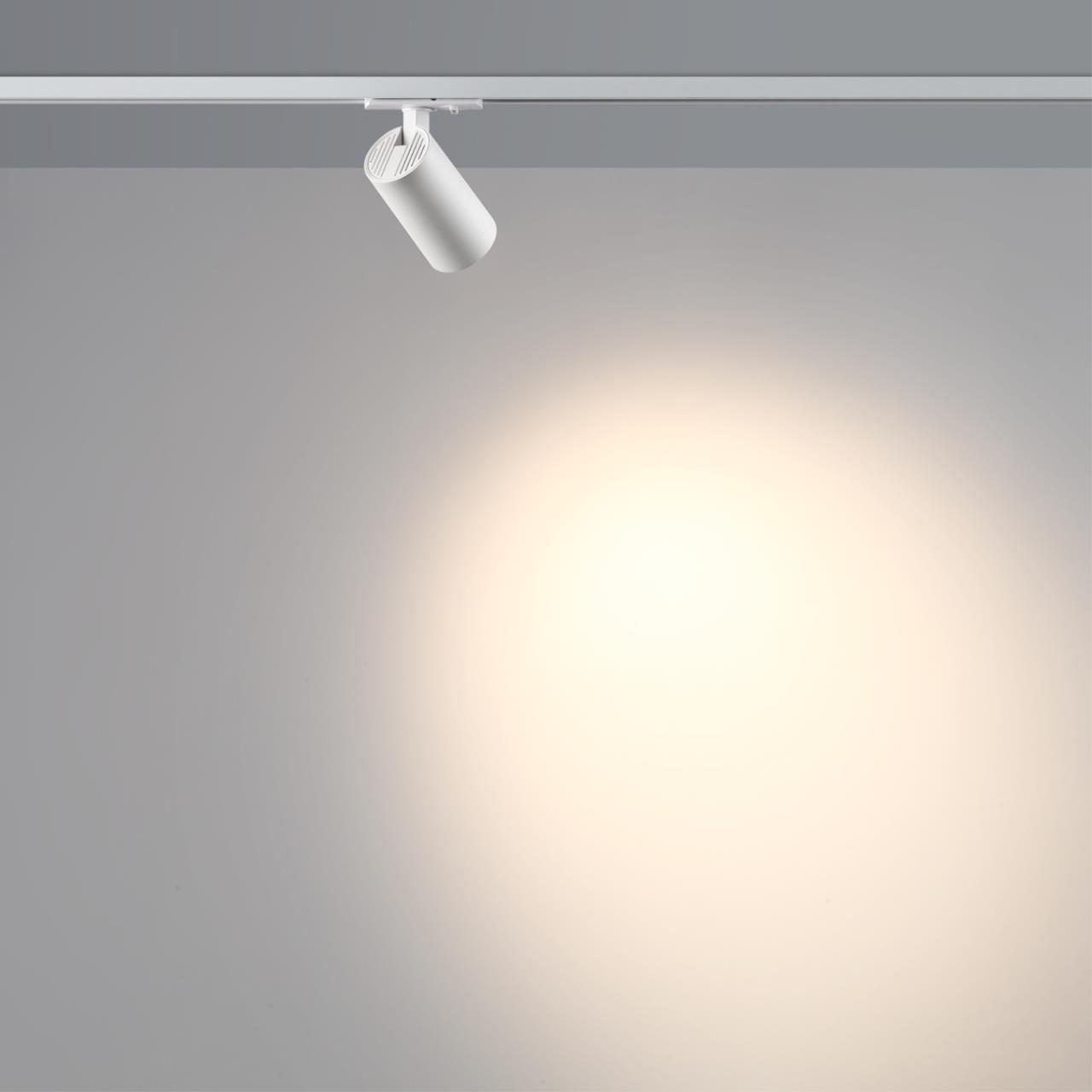 359908 PORT NT26 000 белый Светильник трековый однофазный двухжильный IP20 LED 15W 220-240V 3000К SELENE — изображение 3