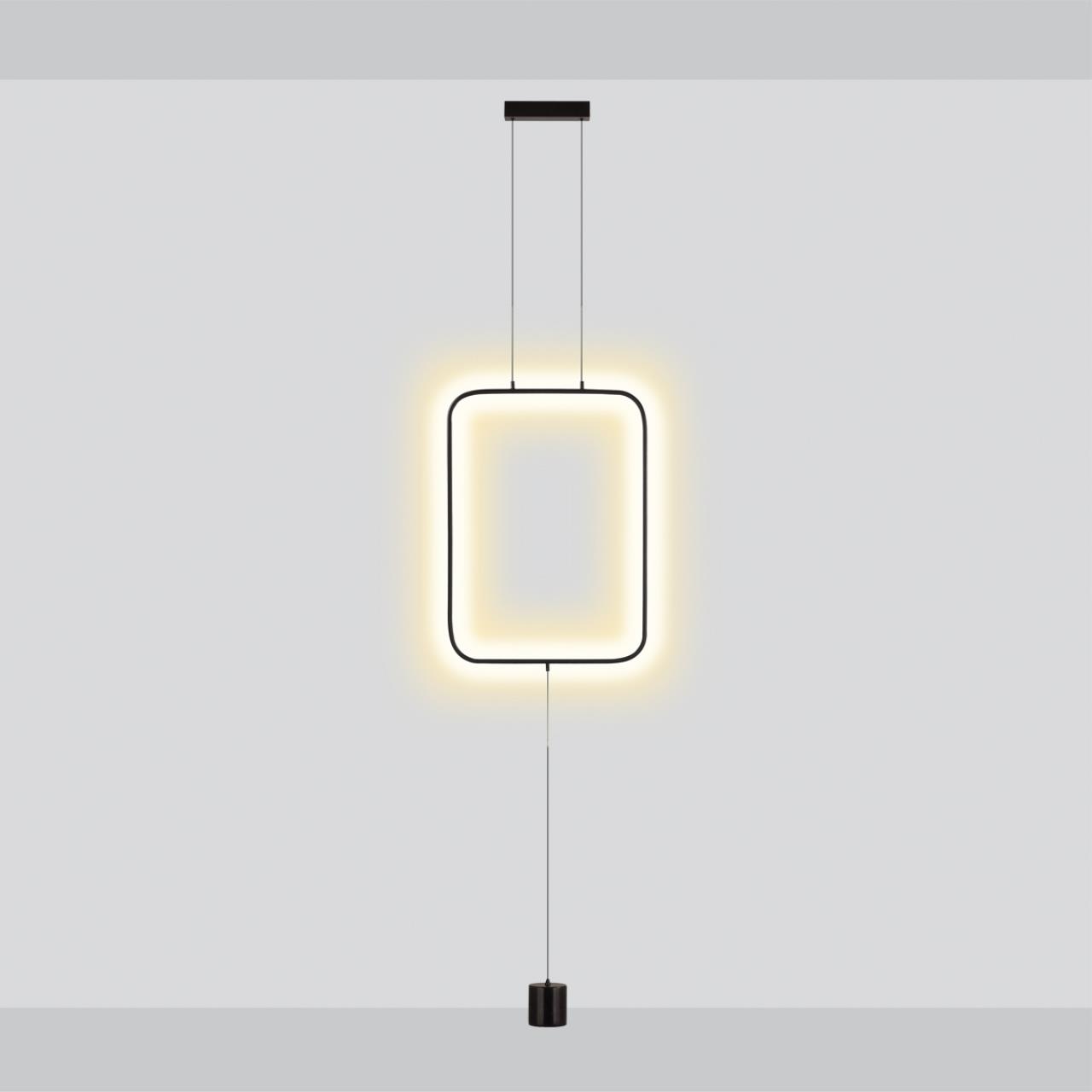 7022/27FLA HIGHTECH ODL25 283 Напольный светильник черный/металл/акрил IP20 LED 3000K 220V TEO — изображение 3
