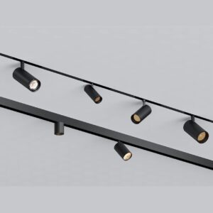 359956 PORT NT25 220 черный Трековый светильник с переключ. цв. темпер. IP20 LED 3000К4000К6000К 12W 90-240V VECTOR