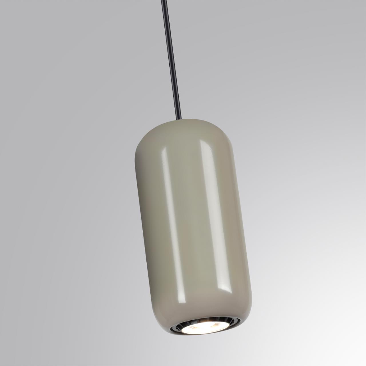 5053/1D PENDANT ODL24 375 черный/серый/металл Подвес GU10 LED 4W OVALI — изображение 5