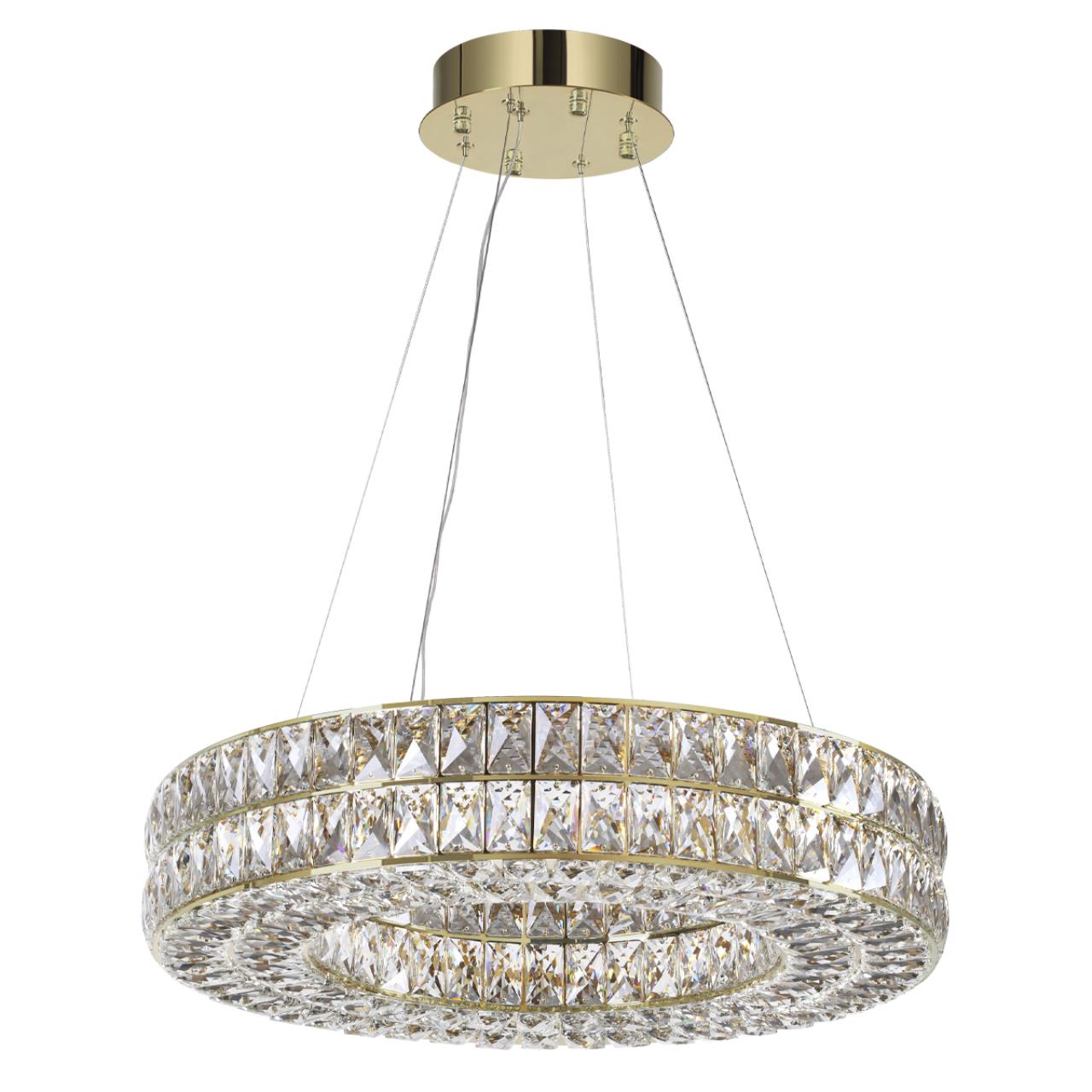 4926/52L L-VISION ODL24 581 золото/металл/хрусталь Люстра LED 52W 4000K 2971Лм PANTA