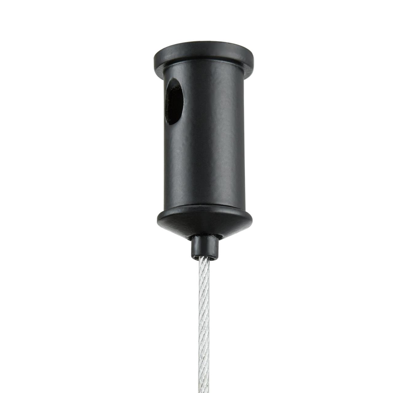 6595/4A MODERNI LN26 217 черный/прозрачный, металл/стекло Подвес E27 4*60W 220V CORNE — изображение 7