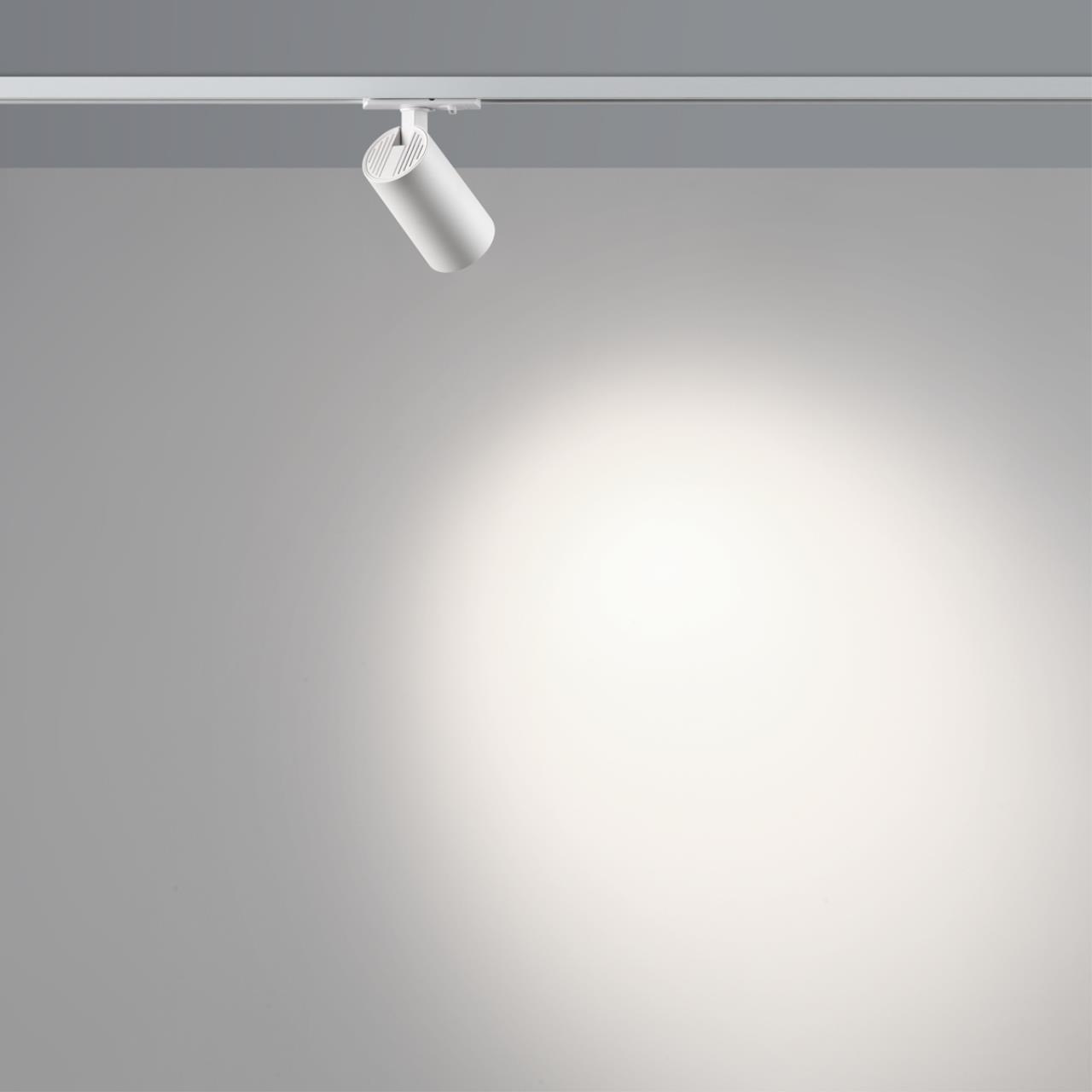 359910 PORT NT26 000 белый Светильник трековый однофазный двухжильный IP20 LED 15W 220-240V 4000К SELENE — изображение 4