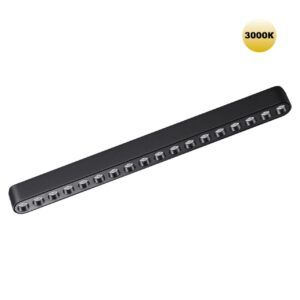 359244 SHINO NT23 185 черный Трековый светильник для низковольтного шинопровода IP20 LED 18W 48V 1710Лм 3000К SMAL