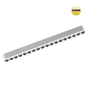 359245 SHINO NT23 185 белый Трековый светильник для низковольтного шинопровода IP20 LED 18W 48V 1710Лм 3000К SMAL