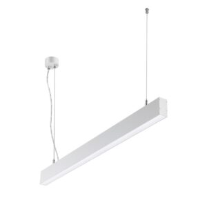 358879 OVER NT22 406 белый Светильник подвесной светодиодный (длина подвесов 1,2м) IP20 LED 4000K 30W вниз + 12W вверх 220V ITER