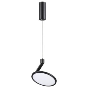 358350 OVER NT20 412 черный Светильник накладной, длина провода 1м IP20 LED 4000K 18W 85-265V HAT