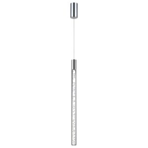4370/5L HIGHTECH ODL23 235 хром полированный/акрил с пузырьками Подвесной св-к IP20 LED 4W 200Лм 3000K SPARKY