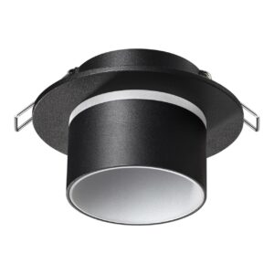 370715 SPOT NT21 580 черный Светильник встраиваемый IP20 GU10 9W 235V LIRIO