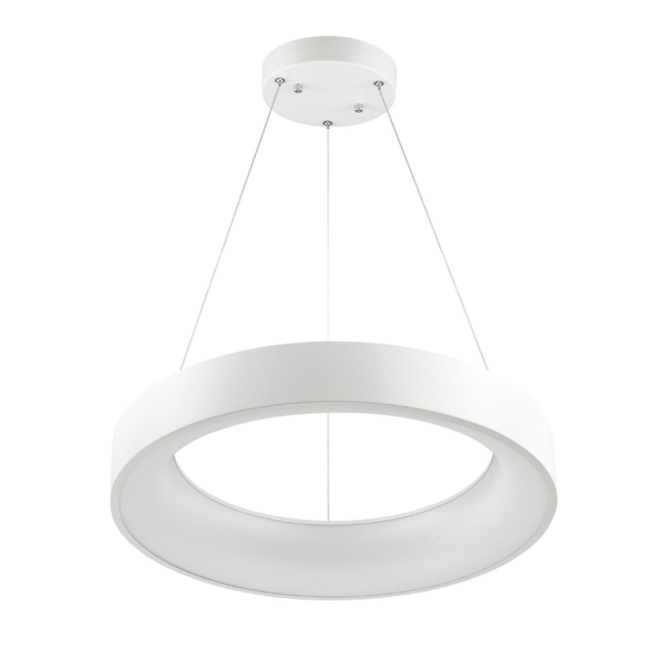 4066/50L L-VISION ODL19 000 белый/серый Люстра с ДУ LED 50W 220V SOLE
