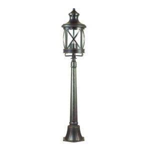 4045/3F NATURE ODL18 701 черный/золотая патина Уличный светильник, 124см IP44 E14 3*60W 220V SATION