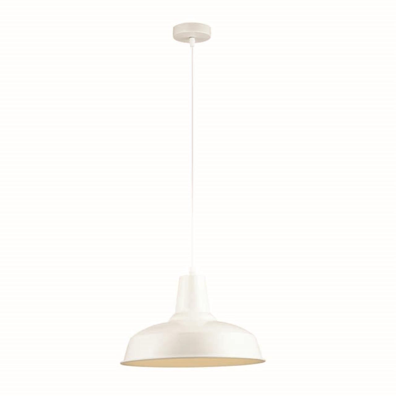 3362/1 PENDANT ODL17 419 белый Подвес E27 60W 220V BITS