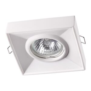 370493 SPOT NT19 630 белый гипс Встраиваемый светильник IP20 GU10 50W 220V YESO